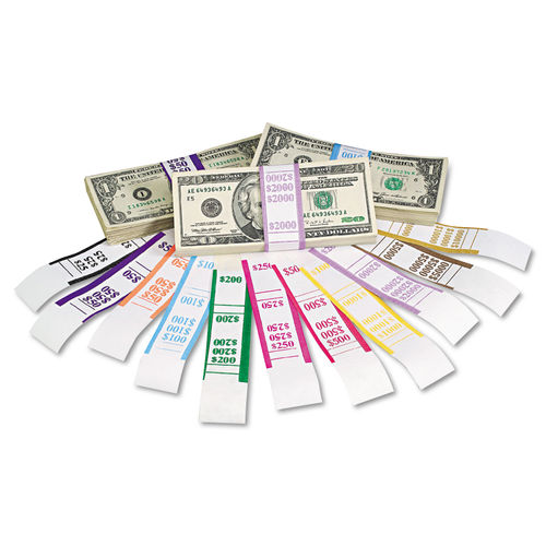 Browse Currency Straps and other Cash/Coin Wrappers