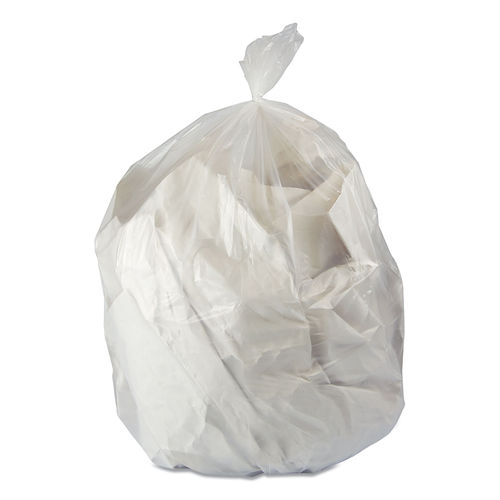 30 in. W x 36 in. H 20 Gal. to 30 Gal. 1.5 mil Clear Trash Bags (100- Count)