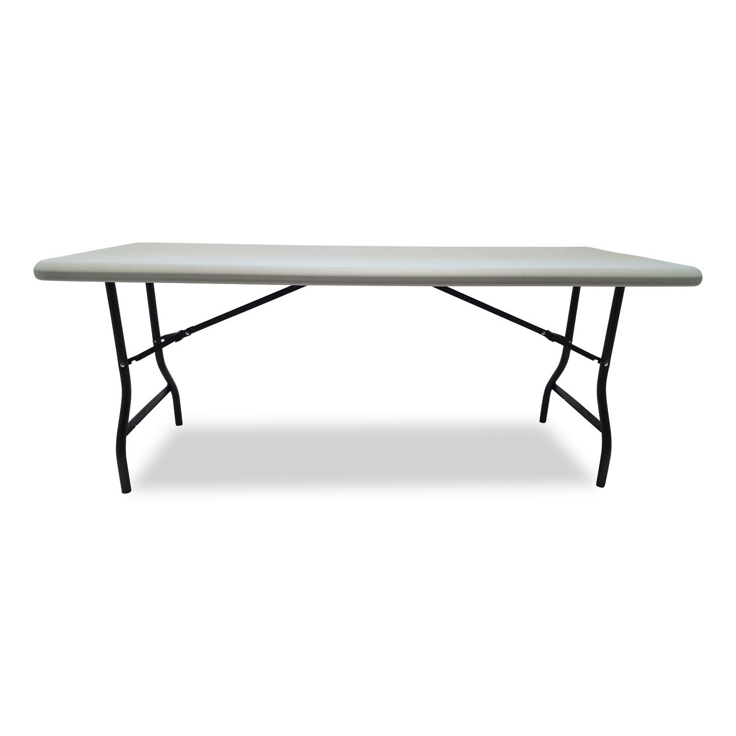 Lifetime Commercial Folding Table, 72L x 30W x 29H, Black