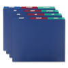 PFX40144 - Poly Top Tab File Guides, 1/3-Cut Top Tab, January to December, 8.5 x 11, Assorted Colors, 12/Set