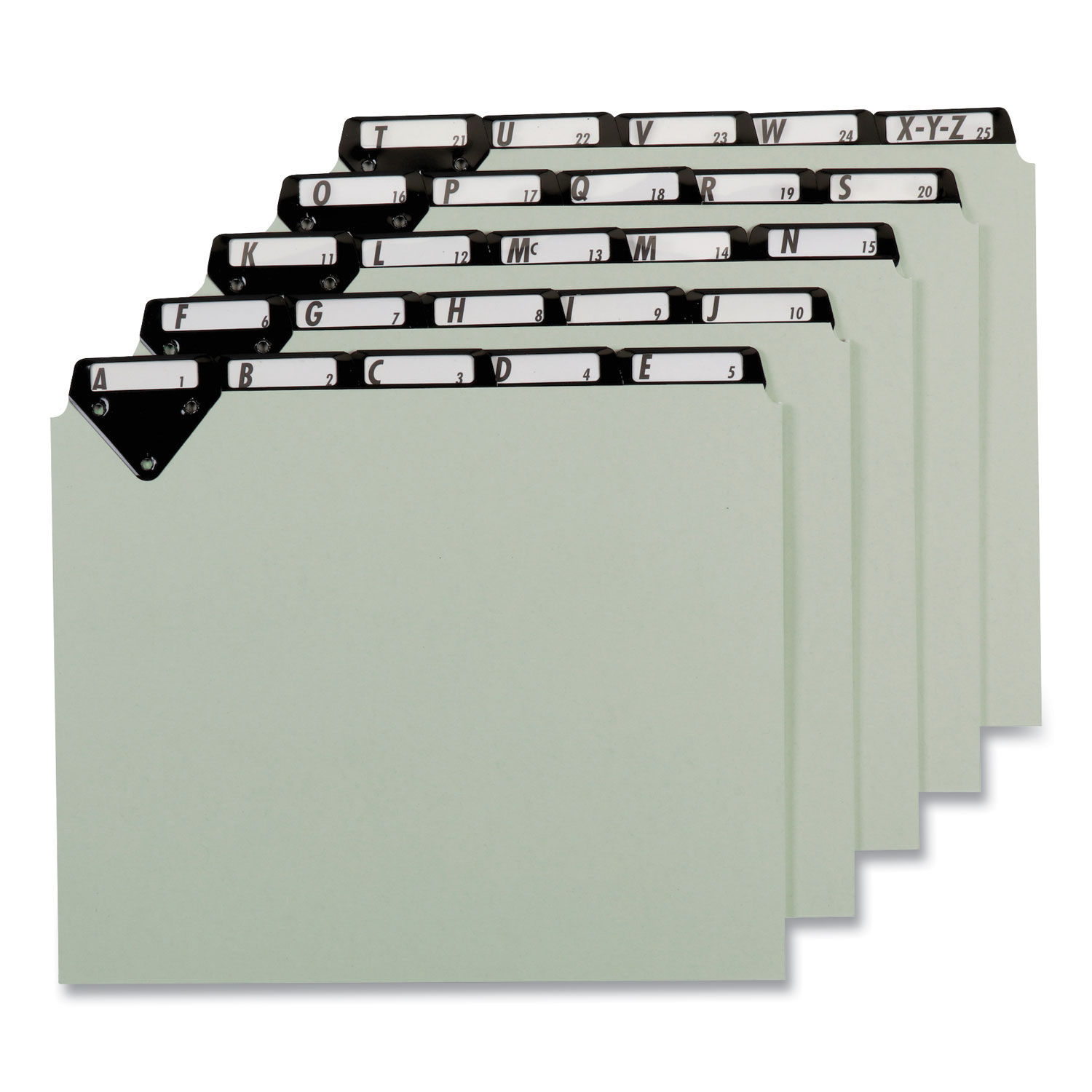 Steel Top Tab AZ File Guides by Pendaflex® PFXMTN925