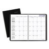 AAGAY200 - DayMinder Monthly Planner, Academic Year, Ruled Blocks, 12 x 8, Black Cover, 14-Month (July to Aug): 2023 to 2024