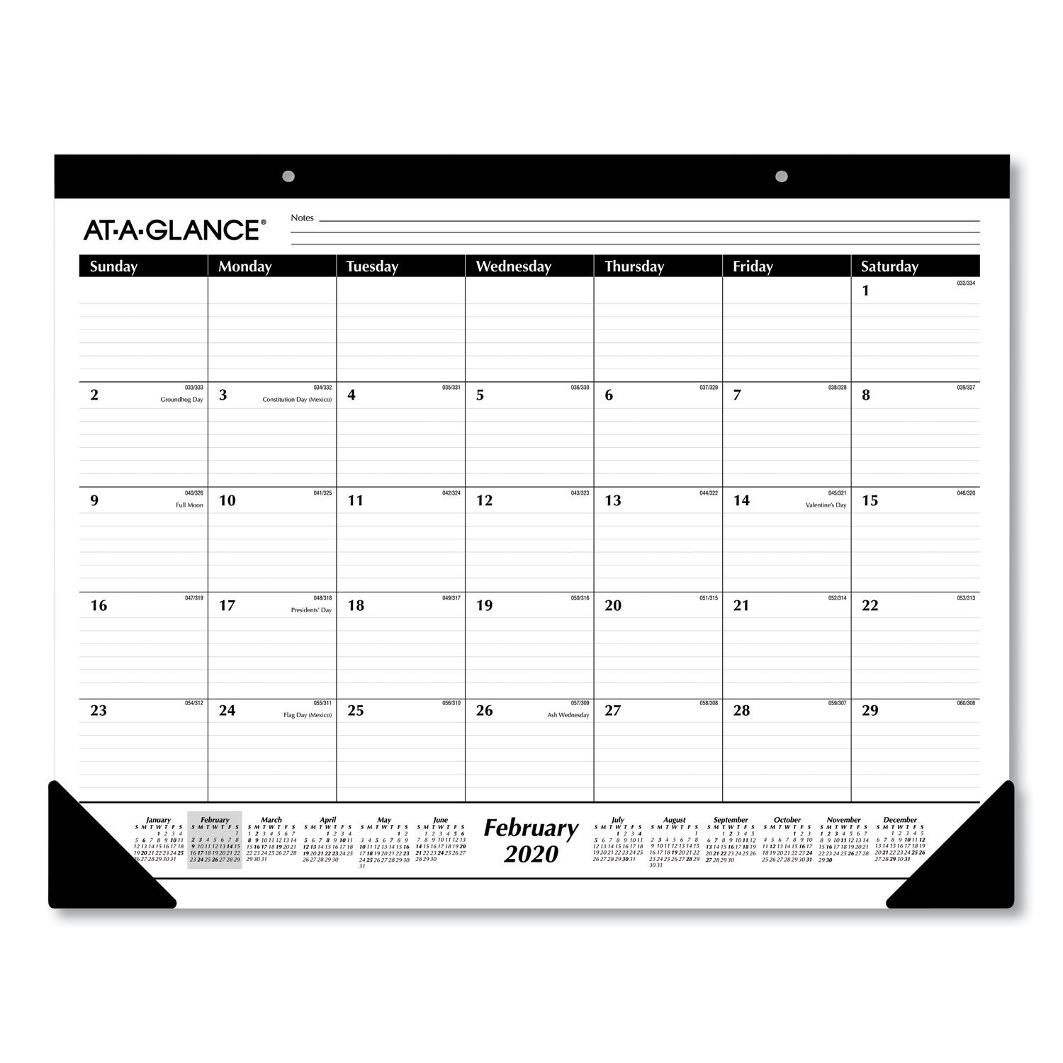 Ruled Desk Pad By At A Glance Aagsk2400 Ontimesupplies Com