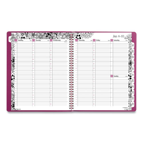 Adult Coloring Book Planner - Office Depot