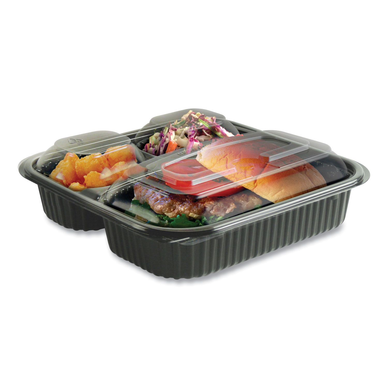 Clamshell Clear To-Go Container - Seattle Restaurant Supply