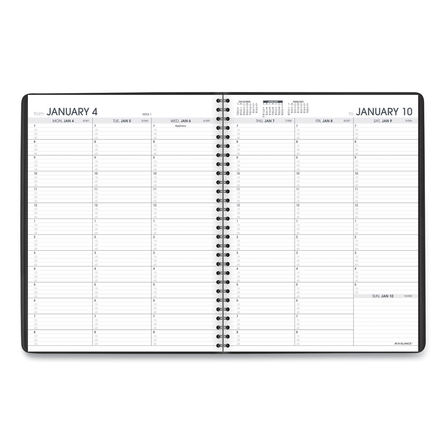 Weekly Appointment Book By AT A GLANCE AAG7095005 OnTimeSupplies Com   655560.JPG