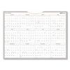 AAGAW506028 - WallMates Self-Adhesive Dry Erase Yearly Planning Surfaces, 24 x 18, White/Gray/Orange Sheets, 12-Month (Jan to Dec): 2024