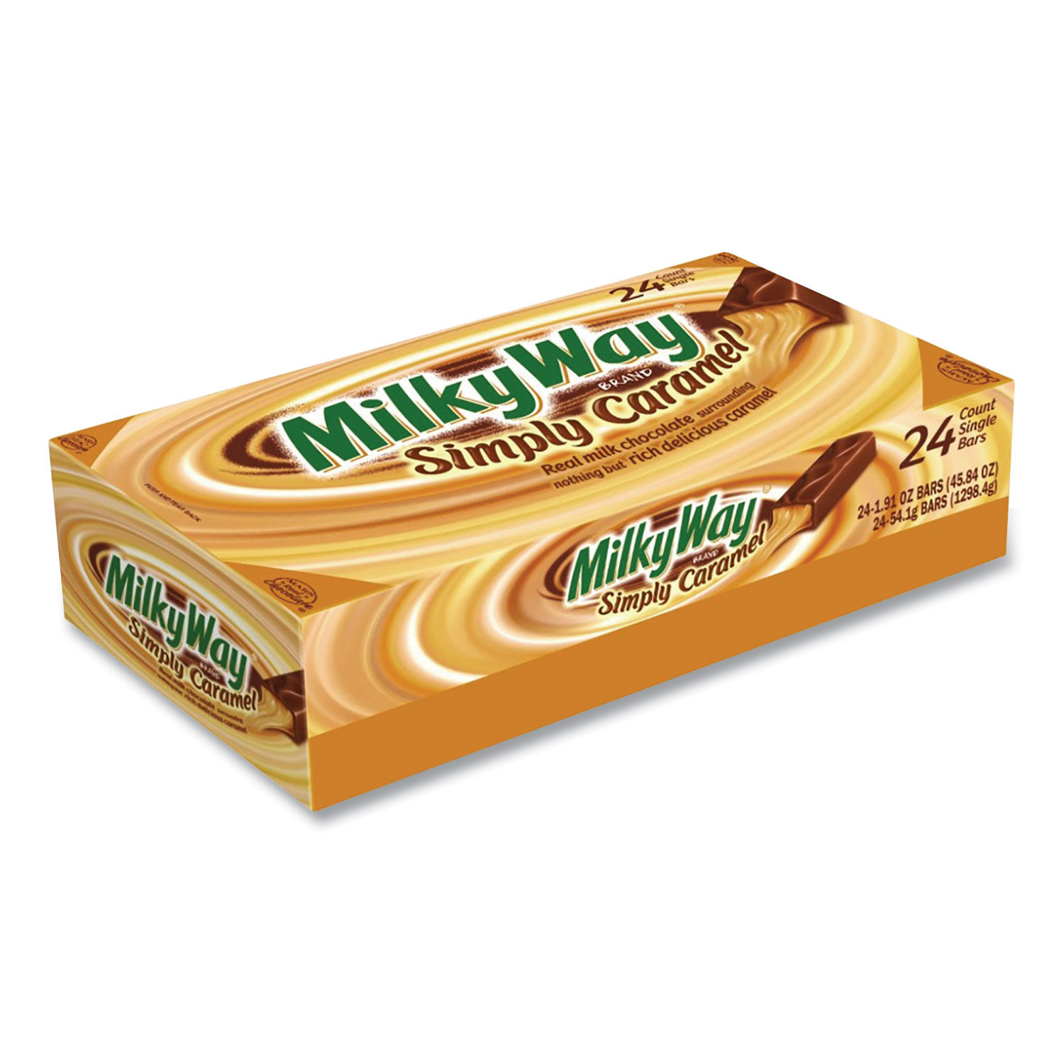 Galaxy Candy Bar, Milk Chocolate with a Soft Caramel Filling, Packaged  Candy