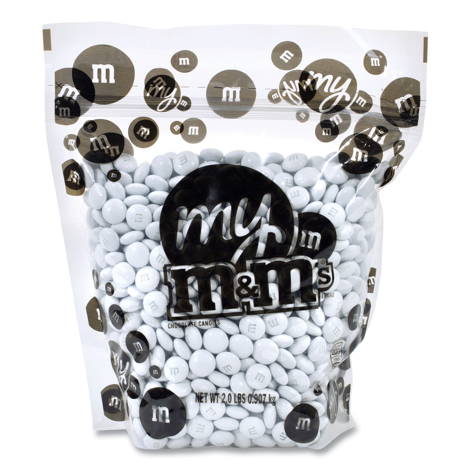 White M&M'S Bulk Candy