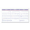 AAGPM1428 - Deluxe Three-Month Reference Wall Calendar, Horizontal Orientation, 24 x 12, White Sheets, 15-Month (Dec-Feb): 2023 to 2025