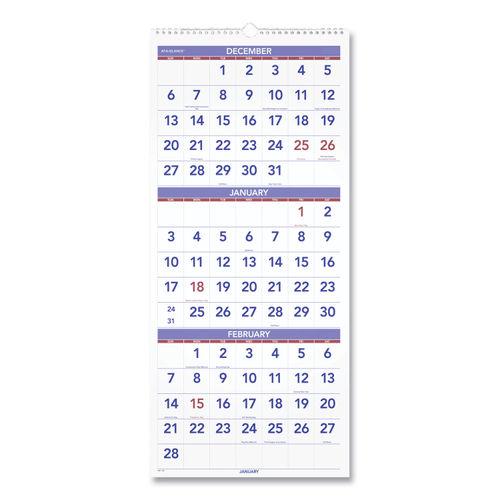 Shop for Deluxe ThreeMonth Reference Wall Calendar and other Calendars