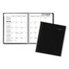 AAGG400H00 - DayMinder Hard-Cover Monthly Planner with Memo Section, 8.5 x 7, Black Cover, 12-Month (Jan to Dec): 2024