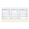 AAGPM1528 - QuickNotes Three-Month Wall Calendar in Horizontal Format, 24 x 12, White Sheets, 15-Month (Dec to Feb): 2022 to 2024