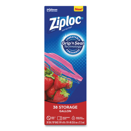 Double Zipper Storage Bags by Ziploc® SJN314470