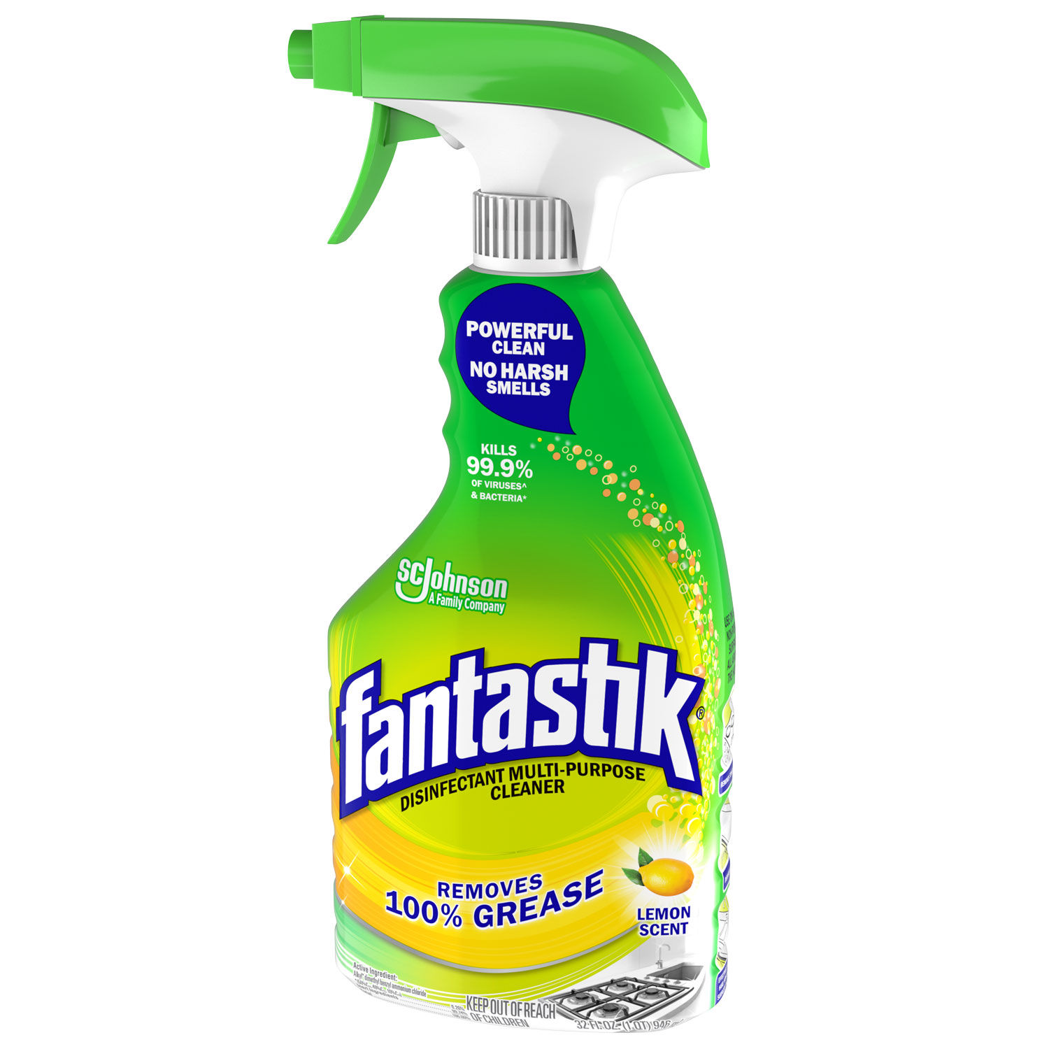 Lemon Power AllPurpose Cleaner by Fantastik® SJN306388EA
