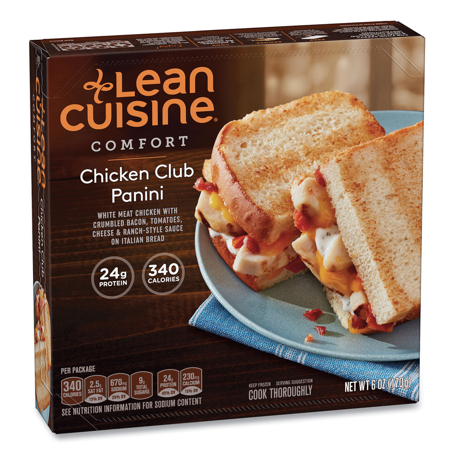 Casual Eating Classics Panini Chicken Club by Lean Cuisine® GRR90300114 |  