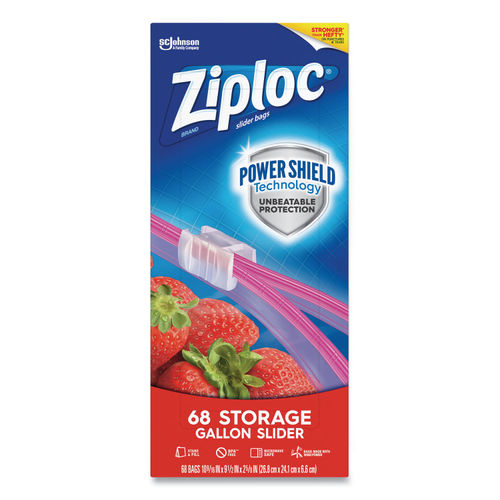 Ziploc Storage Bags 1 Qt Box Of 500 Bags - Office Depot