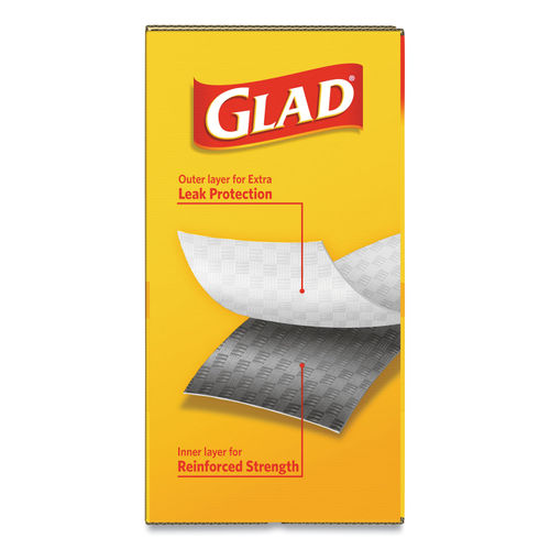 Glad ForceFlexPlus XL X-Large Kitchen Drawstring Trash Bags