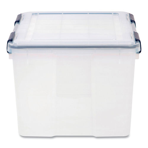 Iris Weathertight Clear File Box