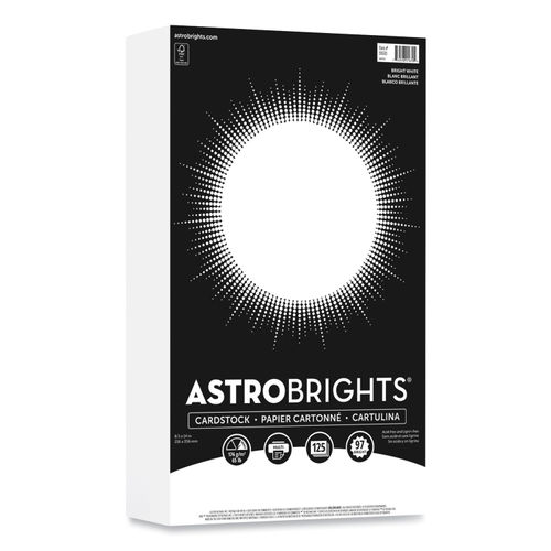 Astrobrights Color Cardstock, 65lb, 8.5 x 11, Cosmic Orange, 250/Pack