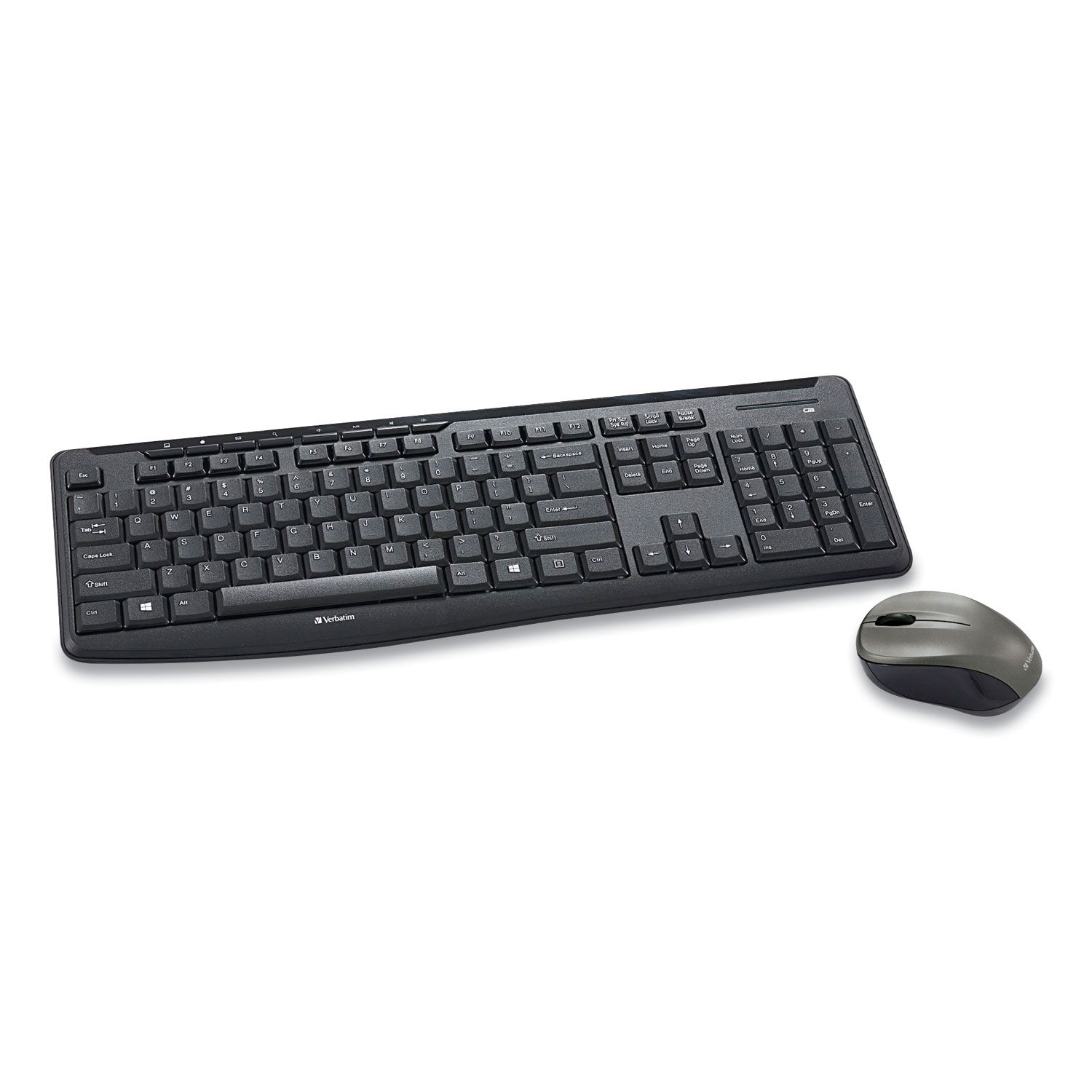 Silent Wireless Mouse and Keyboard by Verbatim® VER99779 |  