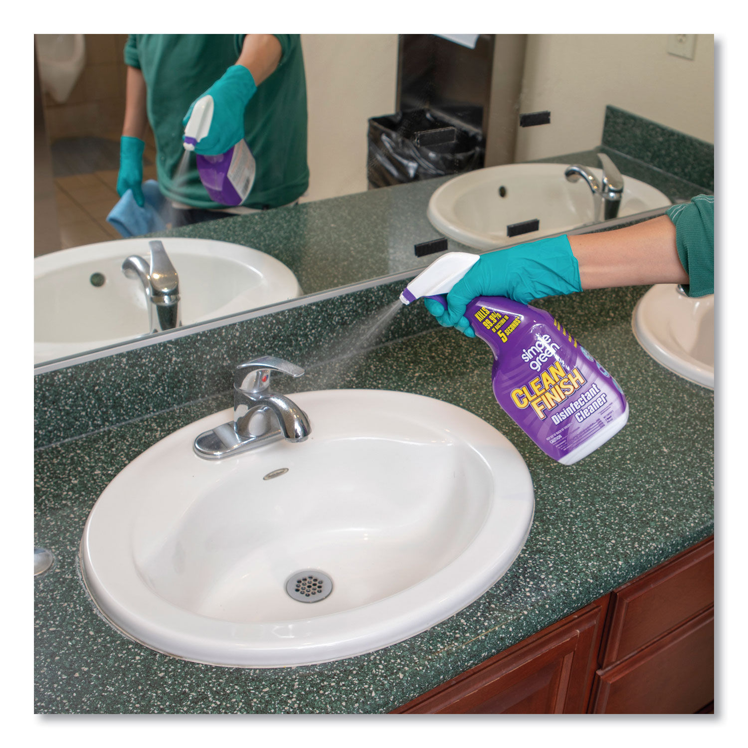 Clean Finish Disinfectant Cleaner by Simple Green® SMP01032EA