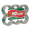 DUCCS556PK - Heavy-Duty Carton Packaging Tape, 3" Core, 1.88" x 55 yds, Clear, 6/Pack