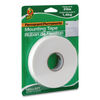 DUCHU156 - Double-Stick Foam Mounting Tape, Permanent, Holds Up to 2 lbs, 0.75" x 15 ft, White