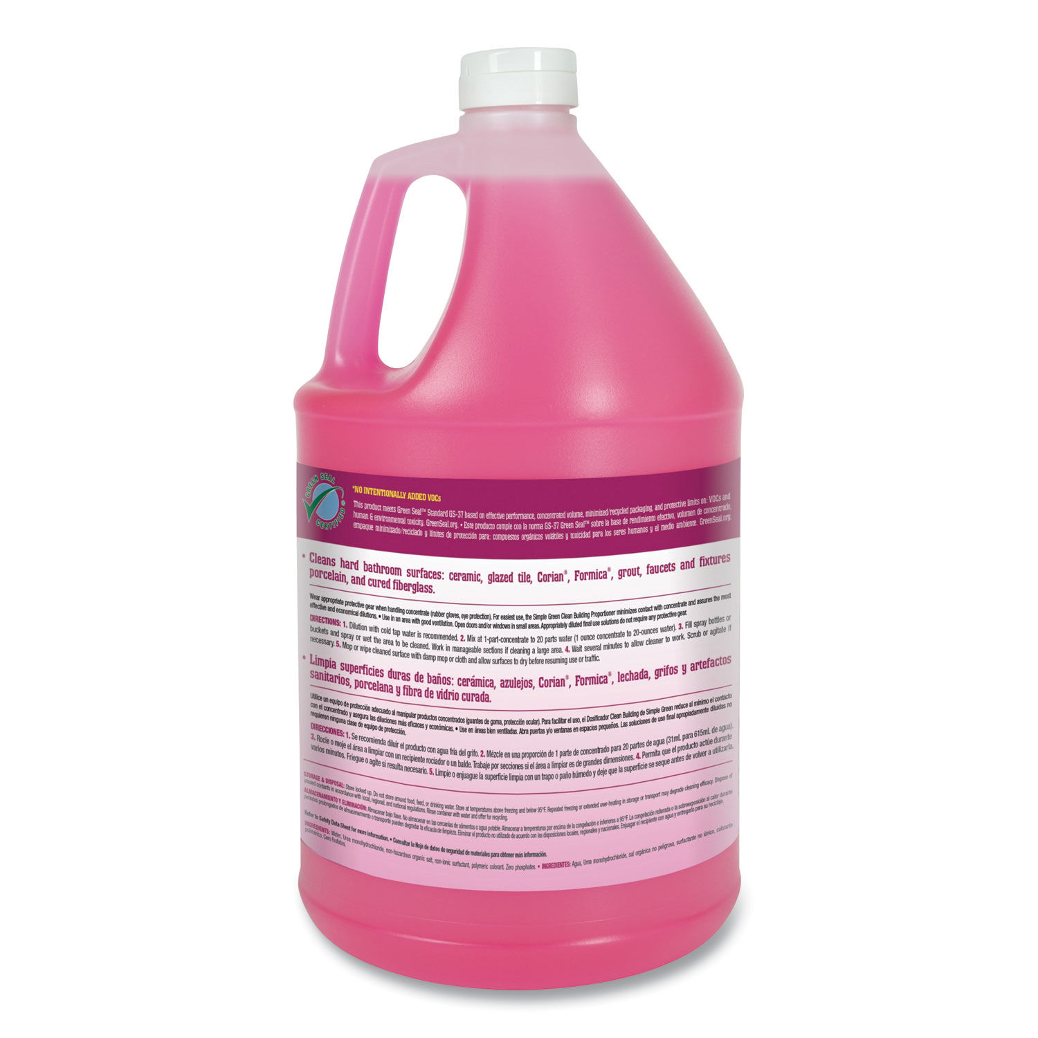 Clean Building Bathroom Cleaner Concentrate by Simple Green® SMP11101