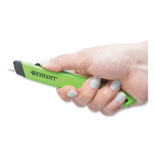 Safety Ceramic Blade Box Cutter, 0.5 Blade, 6.15 Plastic Handle, Green -  Supply Solutions