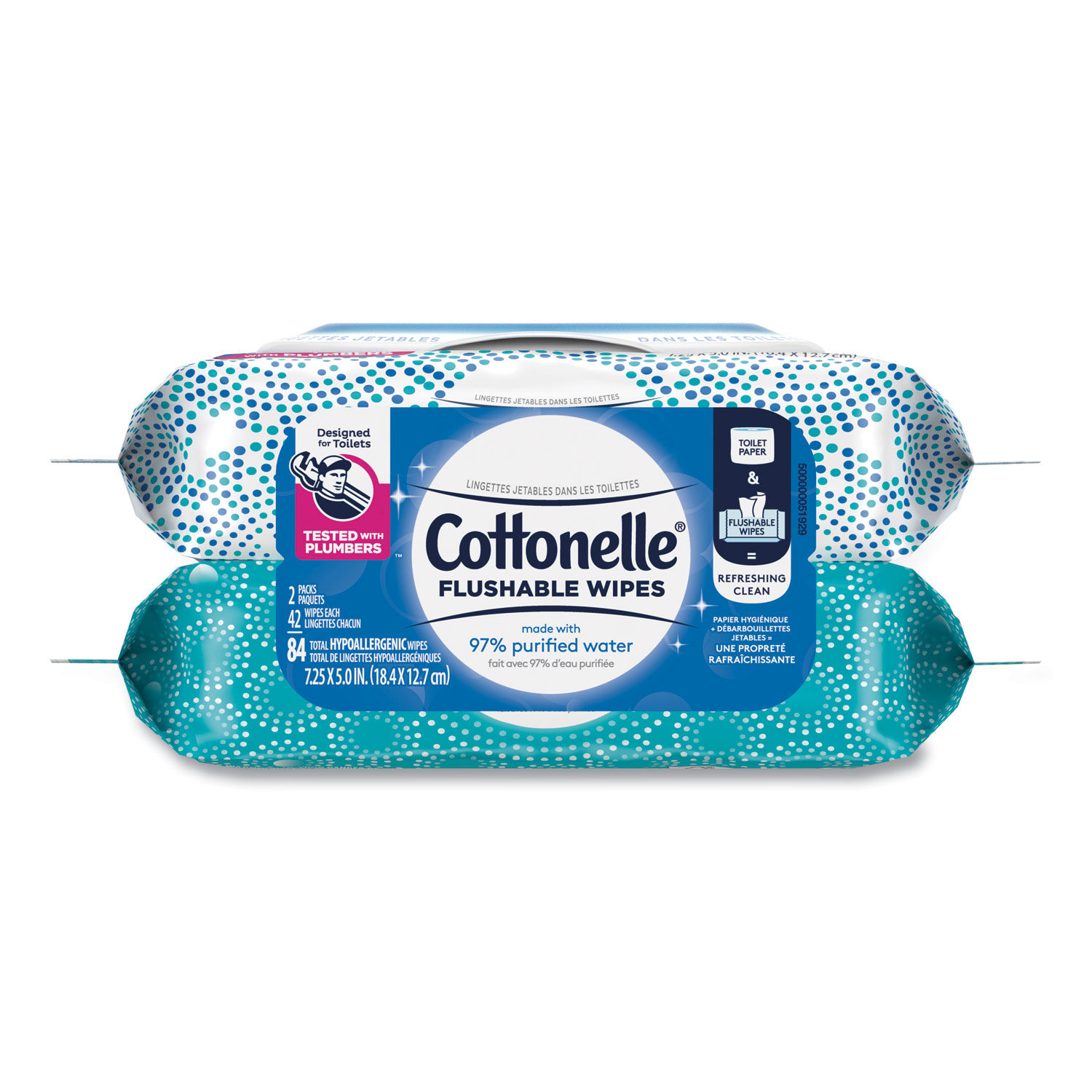 Fresh Care Flushable Cleansing Cloths By Cottonelle Kccct Ontimesupplies Com