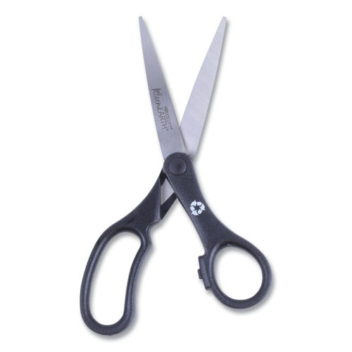 Westcott KleenEarth Scissors, 8 Length, 2-Pack, Black