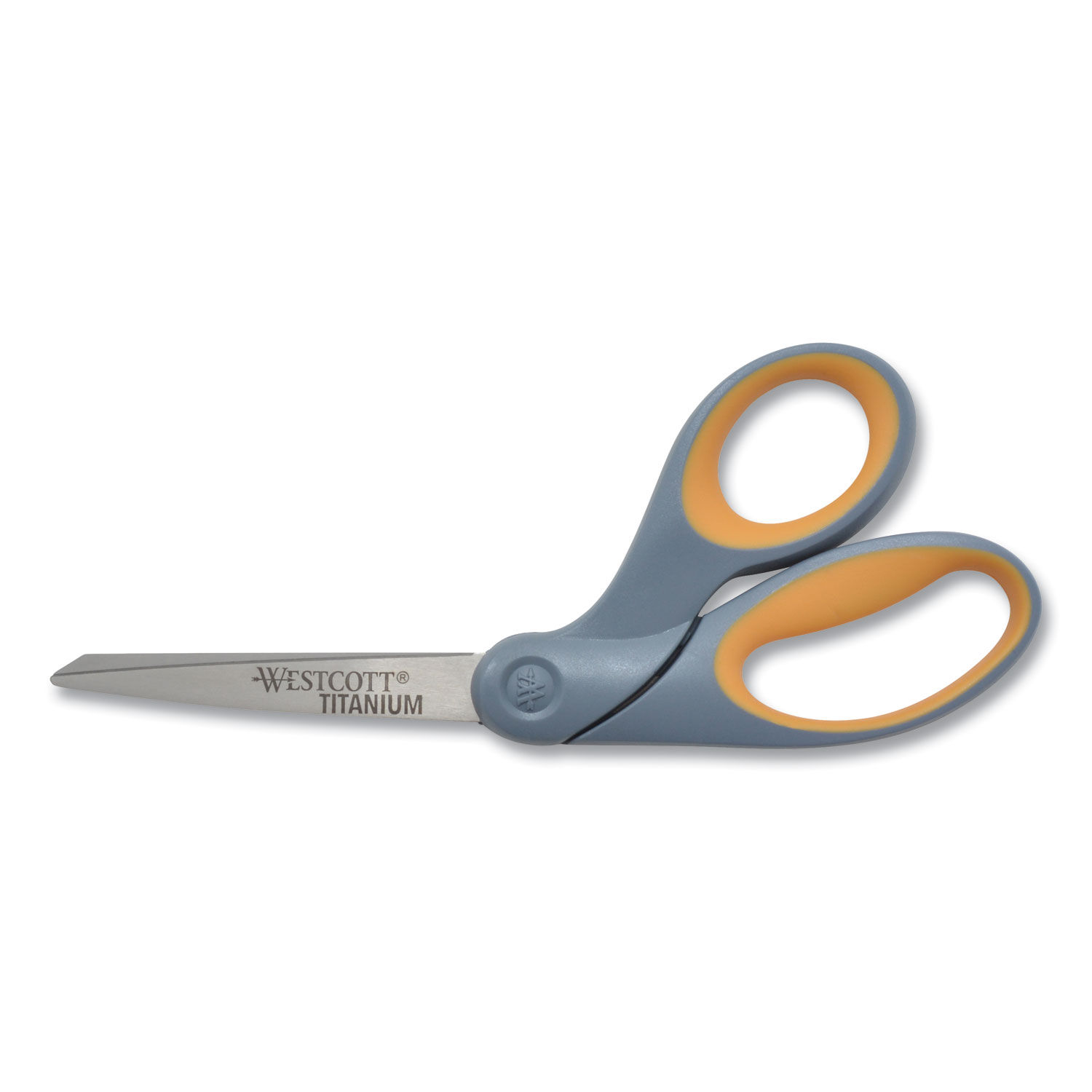 Westcott Titanium Bonded Scissors 8 Pointed GrayYellow - Office Depot