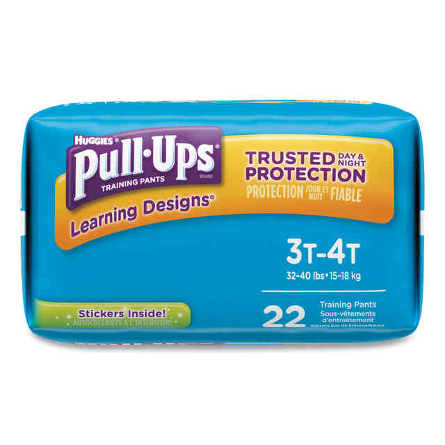 Huggies 22 Pull UPS Training Pants 3t - 4t Boys 32-40 Pounds Lbs