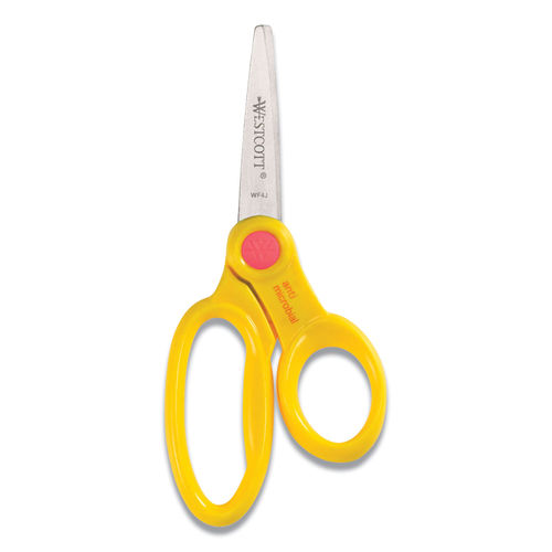 Westcott Kids Scissors with Antimicrobial Protection, 5 Pointed, 12-Pack