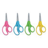 ACM13131 - For Kids Scissors, Pointed Tip, 5" Long, 1.75" Cut Length, Randomly Assorted Straight Handles