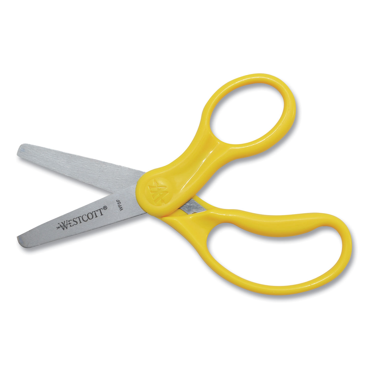 Westcott 13130 Right- and Left-Handed Scissors, Kids' Scissors, Ages 4-8, 5-Inch Blunt Tip, Assorted