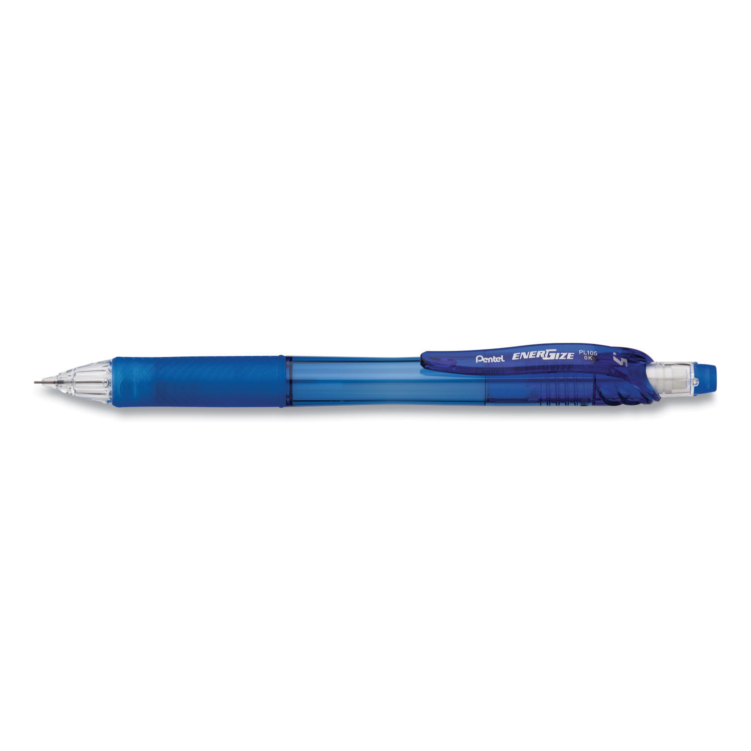 Pentel EnerGize-X Mechanical Pencil (0.5mm) Blue Barrel, Box of 12 (PL105C)  