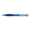 PENAL25TC - Icy Mechanical Pencil, 0.5 mm, HB (#2), Black Lead, Transparent Blue Barrel, Dozen