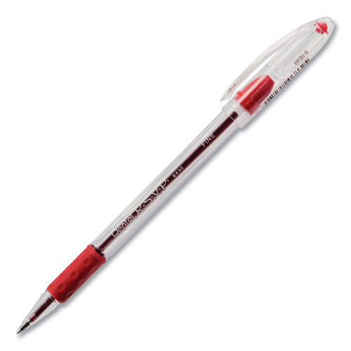 Pentel Sign Pens Fine Point 2.0 mm Red Barrel Red Ink Pack Of 12