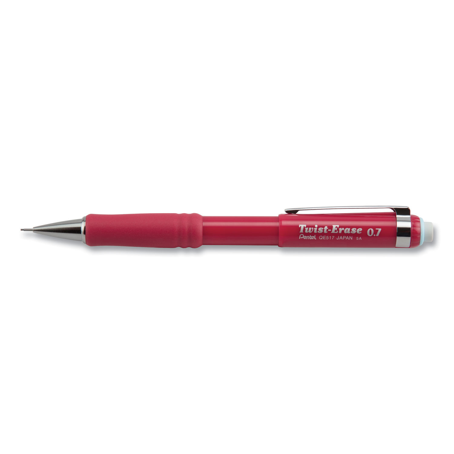 red mechanical pencil