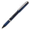 PENBLN25A - EnerGel NV Gel Pen, Stick, Fine 0.5 mm Needle Tip, Black Ink, Blue/Black Barrel, Dozen