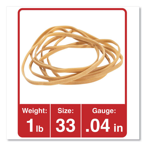 Red Rubber Bands (Size 64) - Pack of 100