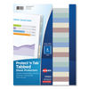 AVE74160 - Protect 'n Tab Top-Load Clear Sheet Protectors w/Five Tabs, Letter