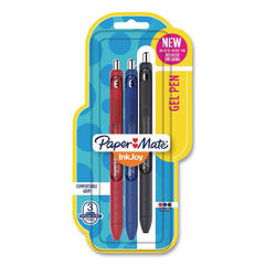 Paper Mate Inkjoy Gel Periwinkle Medium Point 0.7 mm Retractable Gel Pen (  Periwinkle Gel Ink)