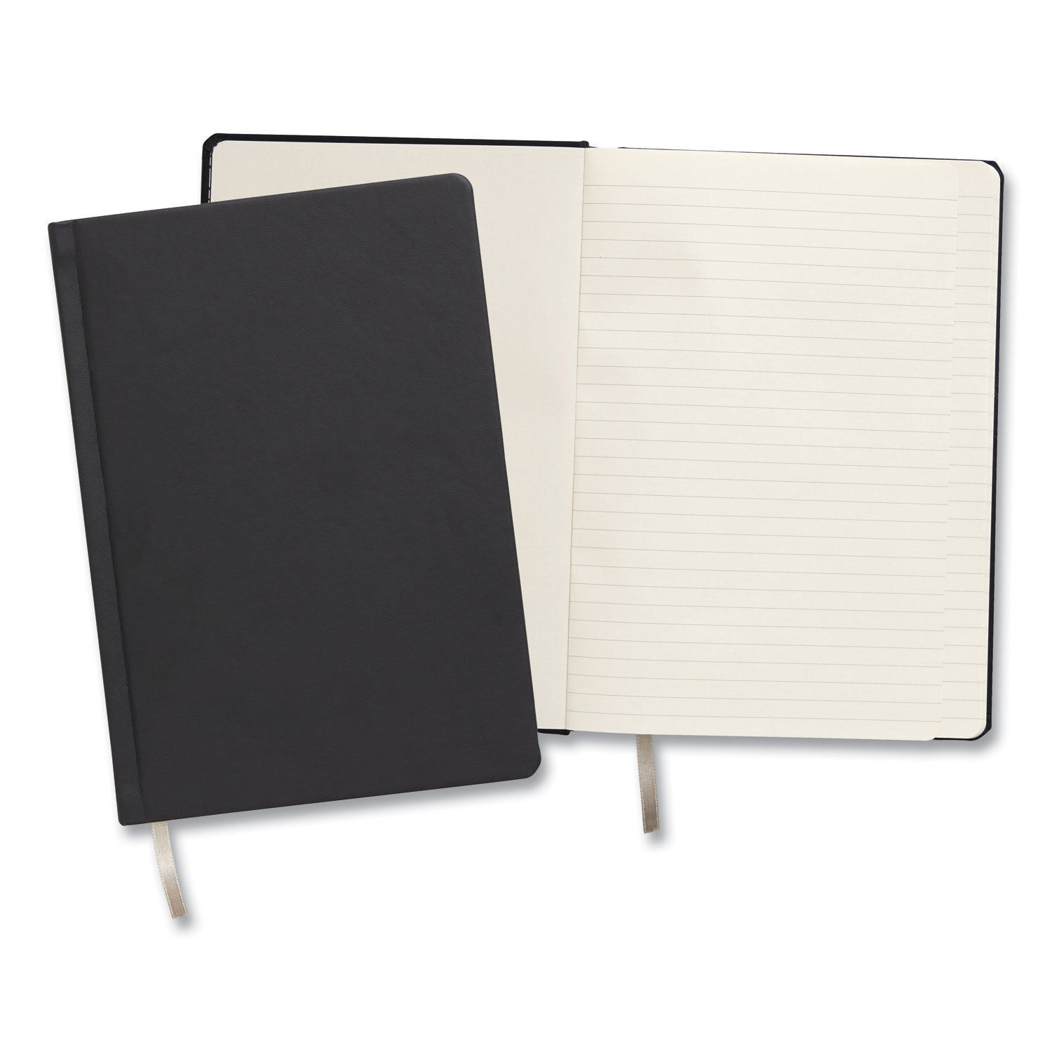 Flexible-Cover Business Journal, Elastic Closure, 1-Subject, Narrow Rule, Black Cover, (128) 8 x 5.5 Sheets Flexible-Cover Business Journal, Elastic Closure, 1-Subject, Narrow Rule, Black Cover, (128) 8 x 5.5 Sheets
