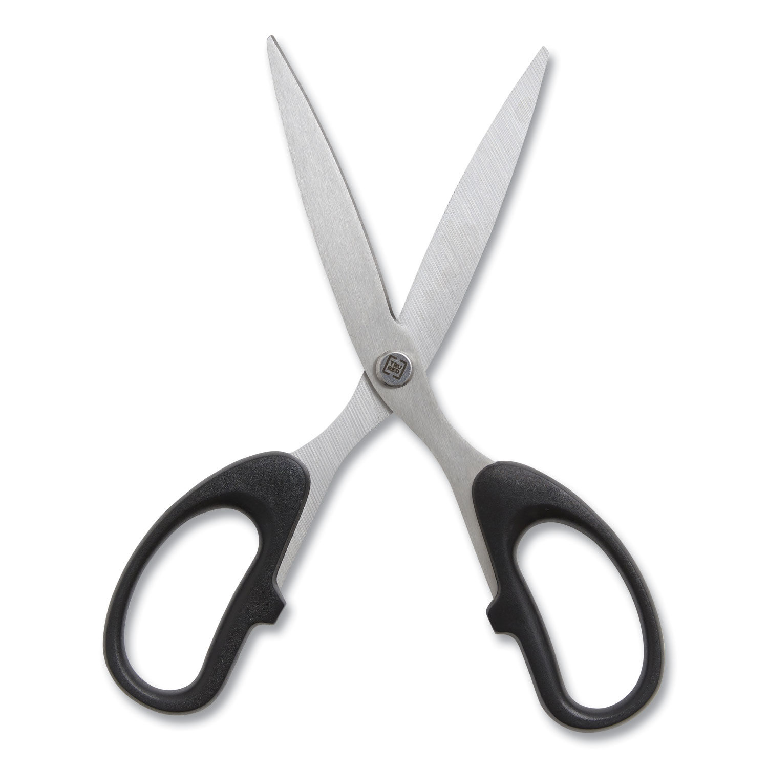 Tru Red Staples 8 Pointed Tip Stainless Steel Scissors Straight