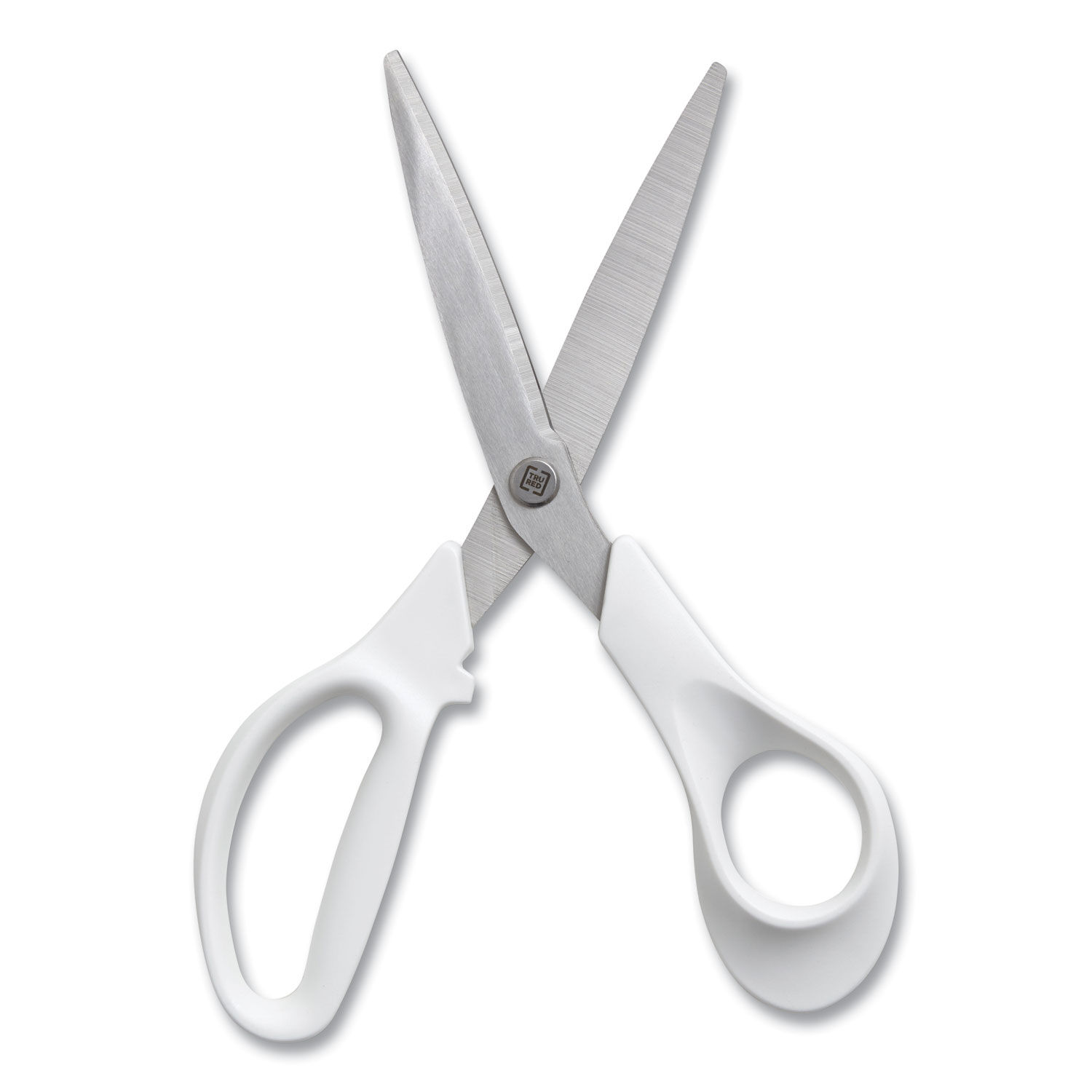 Tru Red Staples 8 Pointed Tip Stainless Steel Scissors Straight