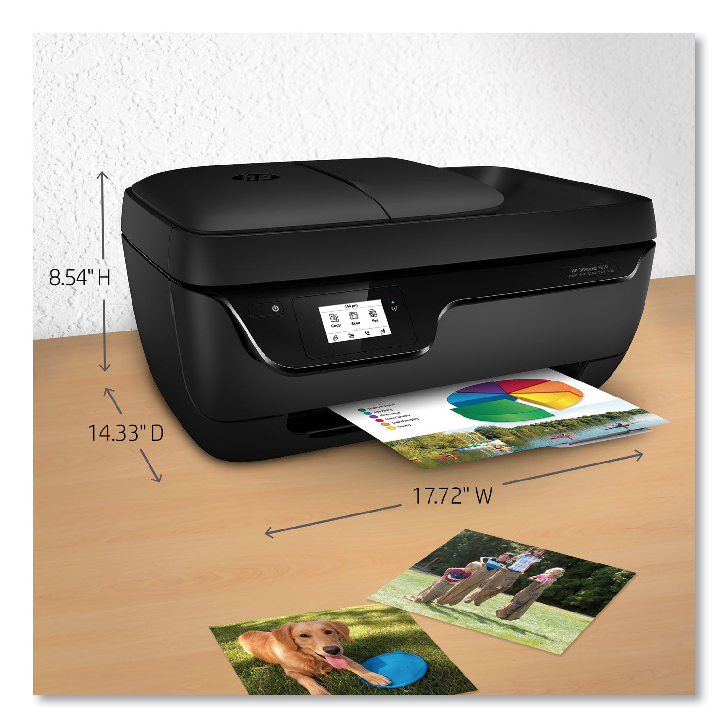 Officejet 3830 All-in-One by HP | OnTimeSupplies.com