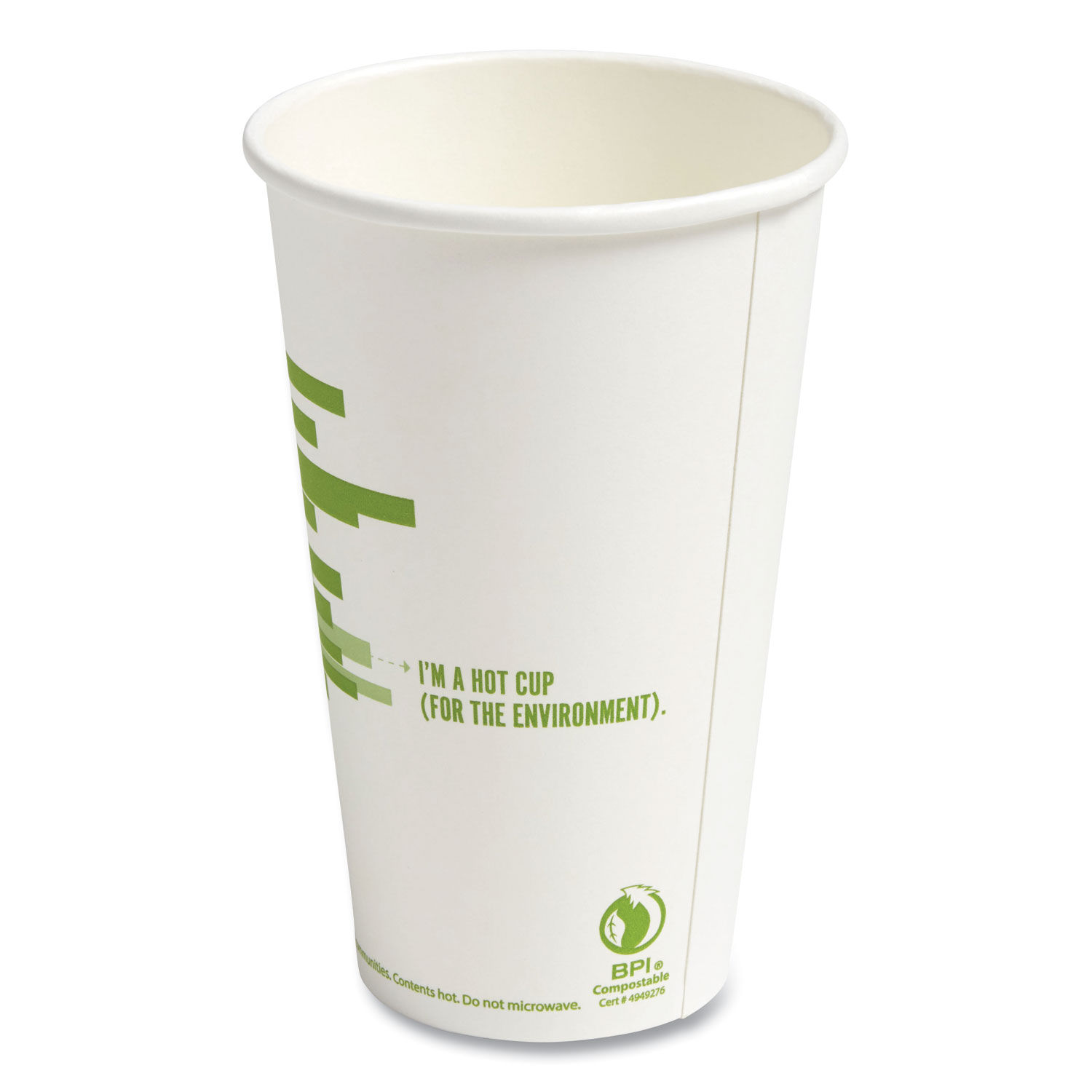 EcoID Compostable Paper Hot Cups by Perk™ PRK24394127